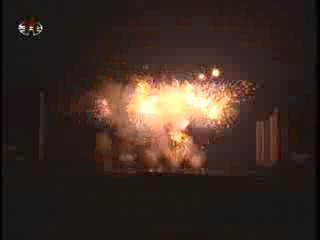More fireworks in Pyongyang. (Photo: KCTV)